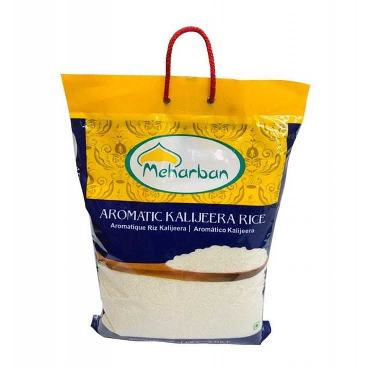MEHARBAN KALI JEERA RICE 10 LB POLY PACK