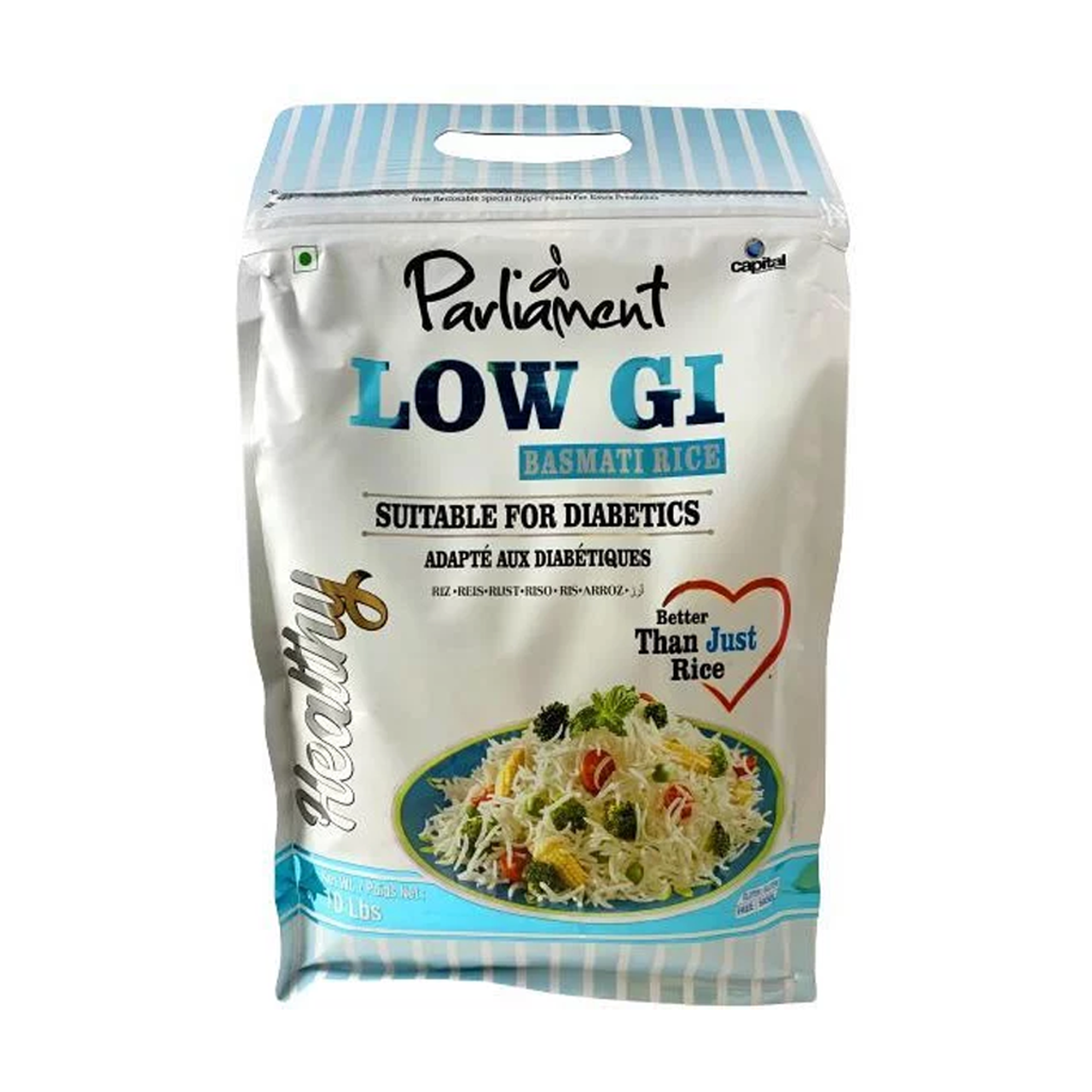 Parliament LGI Basmati Rice 10 lb