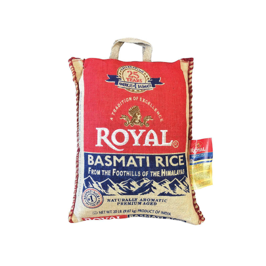 ROYAL BASMATI RICE 20 LB