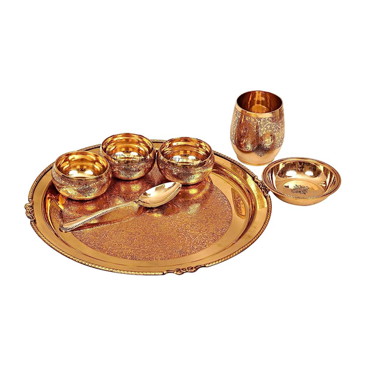 Set Of 1 Plate 3 Bowls 1 Mini Plate and 1 Spoon