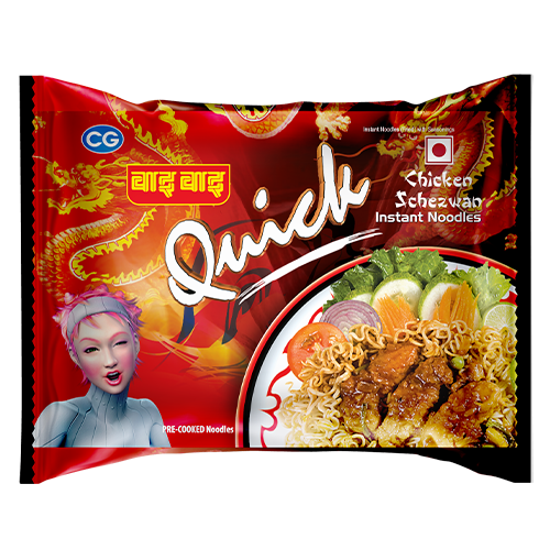 Wai Wai Quick Chicken Schezwan Noodles