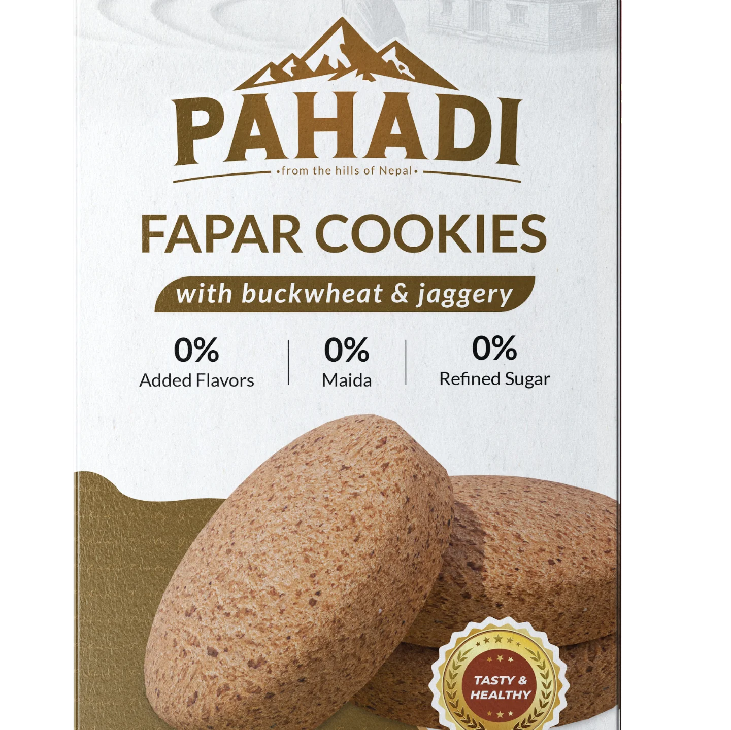 Pahadi Buckweat Cookies 150g