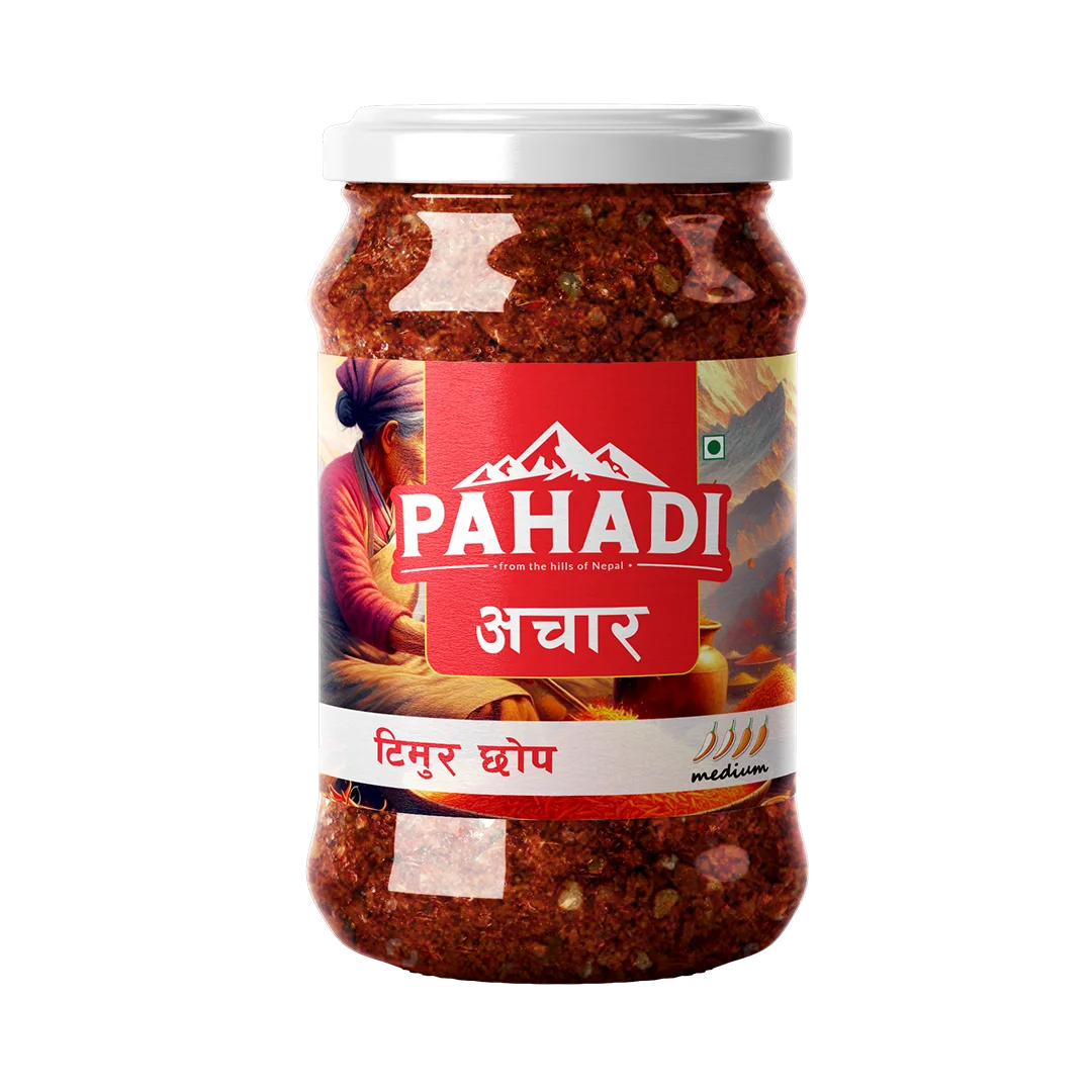 Pahadi Timur Chop 200GM-Glass Jar