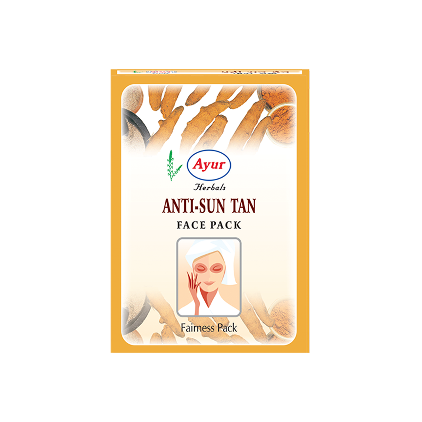 Ayur Anti Sun Tan Face Pack VishalBazar