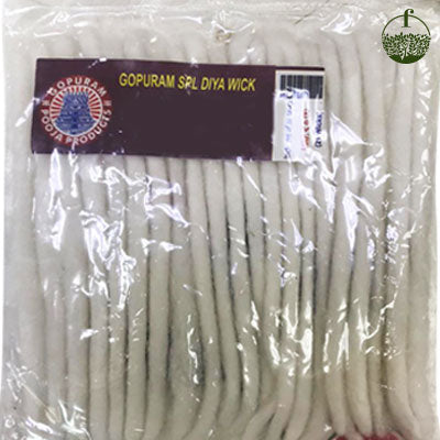 GAPPURAM Wick For Diya White (Thiri) VishalBazar
