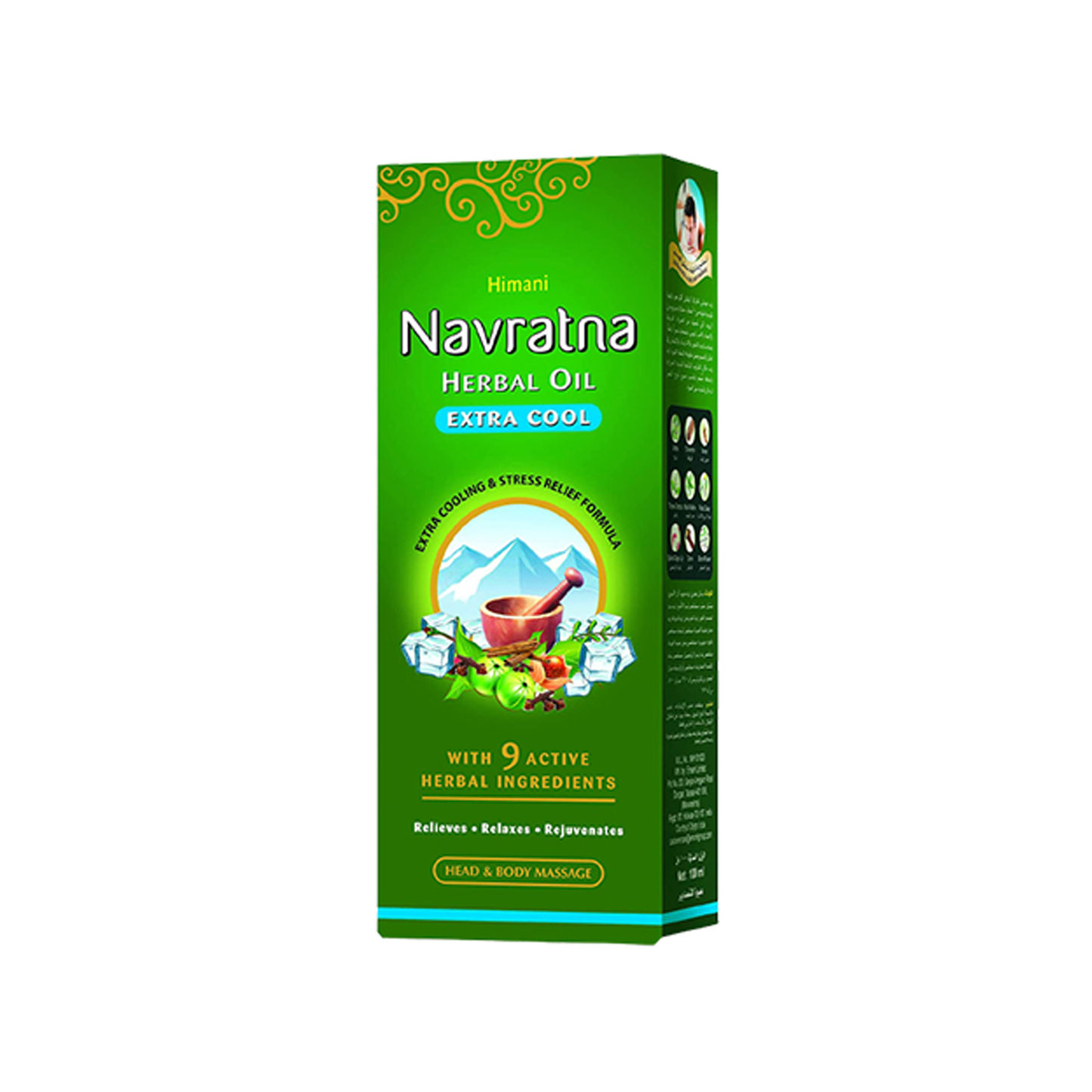 Himani Navratna Hair Oil (Green) VishalBazar
