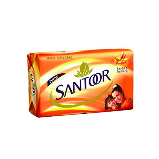 Santoor Soap Orange (Sandal & Turmeric) VishalBazar