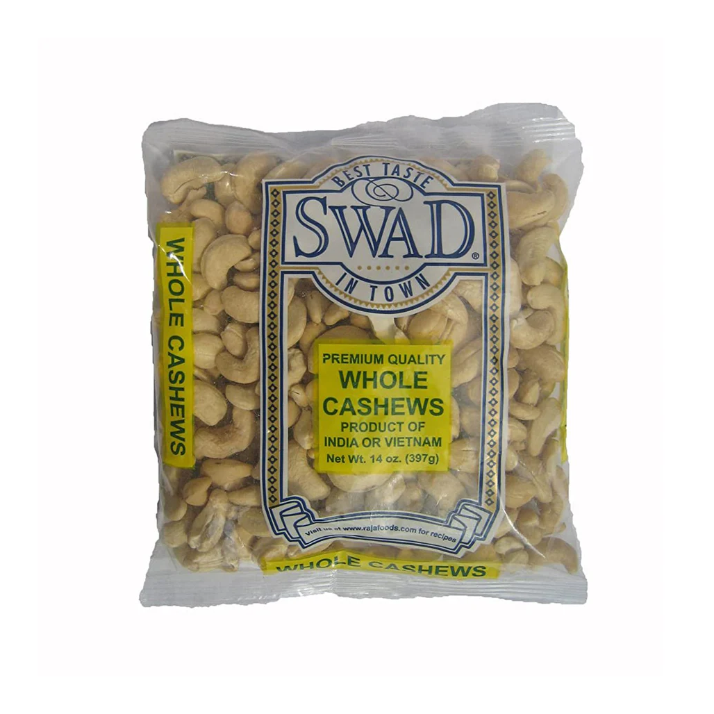 Swad Cashew Whole (20x14 OZ) VishalBazar