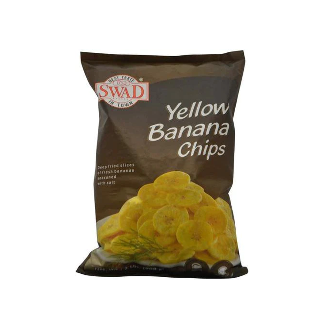 Swad Yellow Banana Snacks (10 x 2 LB) VishalBazar