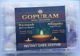 GAPPURAM Wick For Diya Red VishalBazar