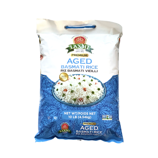 LX. AGED BASMATI RICE 10 LB (NONGMO)