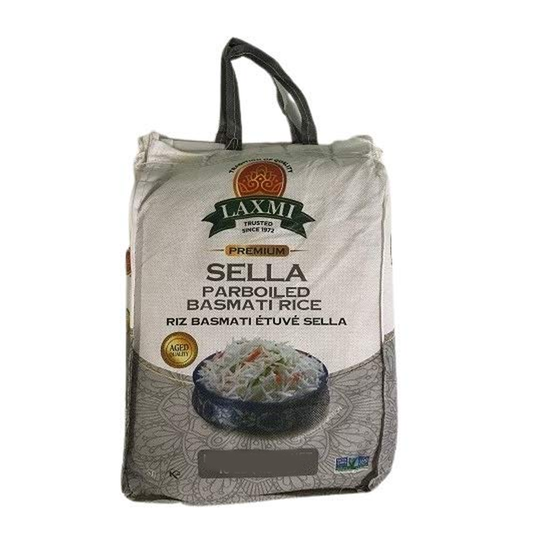 LX. SELLA PARBOILED BASMATI RICE 20 LB