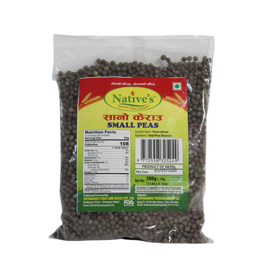 Native Roasted Small Peas 500g