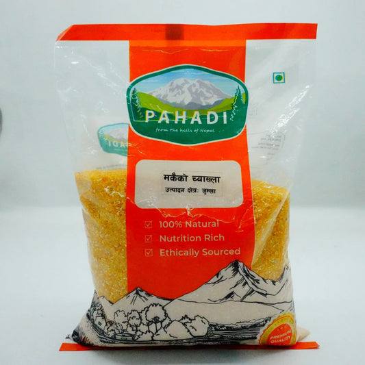 Pahadi Corn Grits 1KG-Pillow Pouch