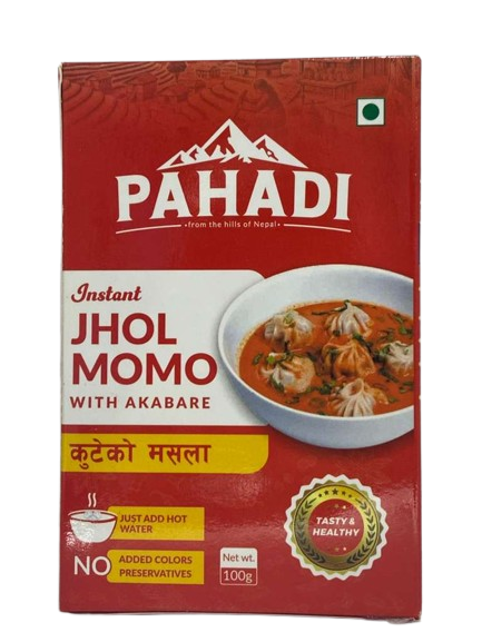 Jhol momo Masala Rato 100g