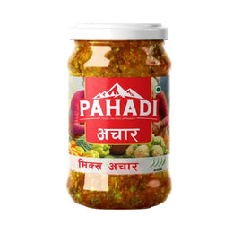Pahadi Mix Veg Achar 380GM- Glass Jar