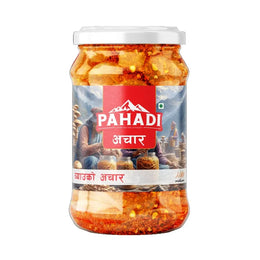 Pahadi Mushroom Achar 200GM-Glass Jar