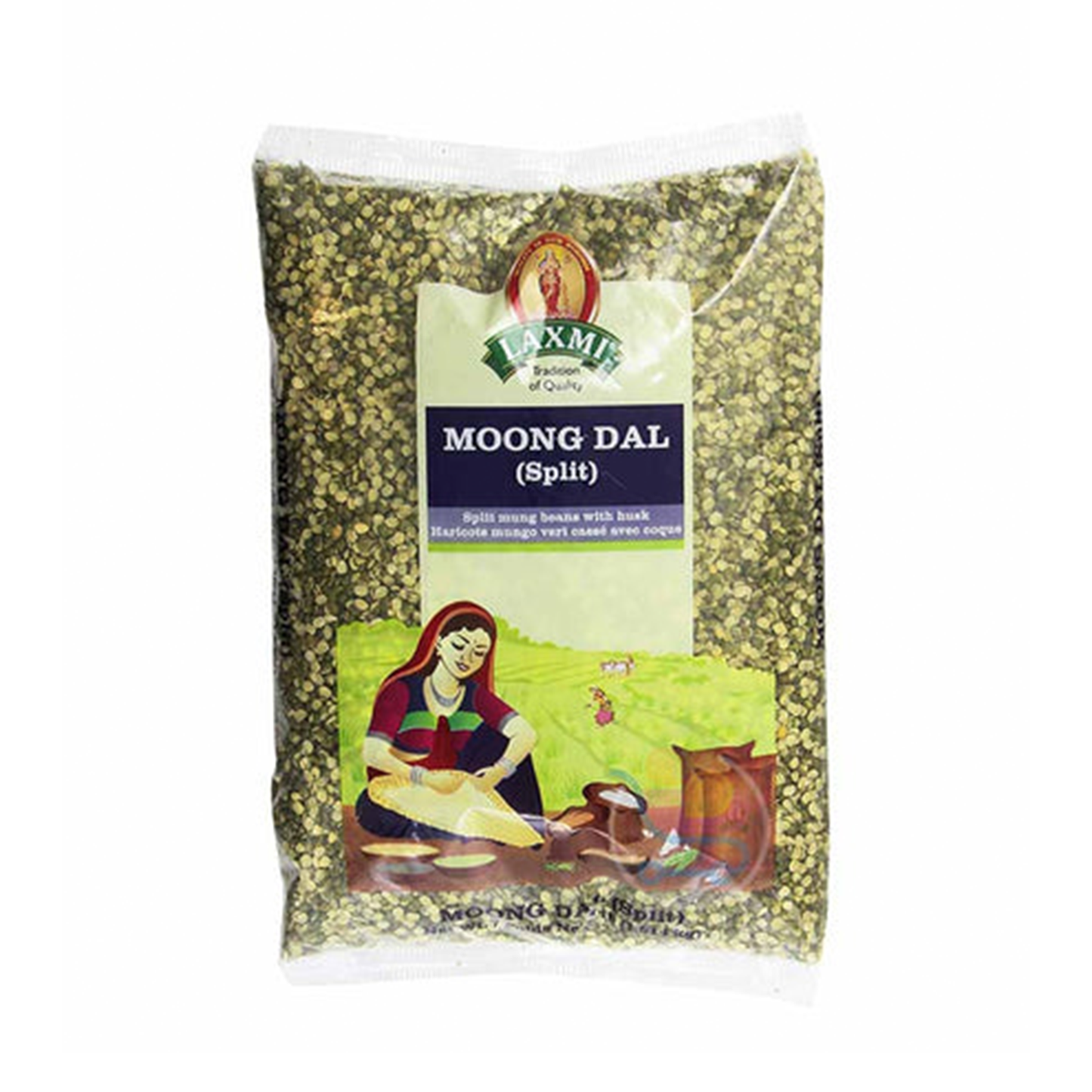 LAXMI MOONG DAL SPLIT (W/ SKIN) DesiExpress