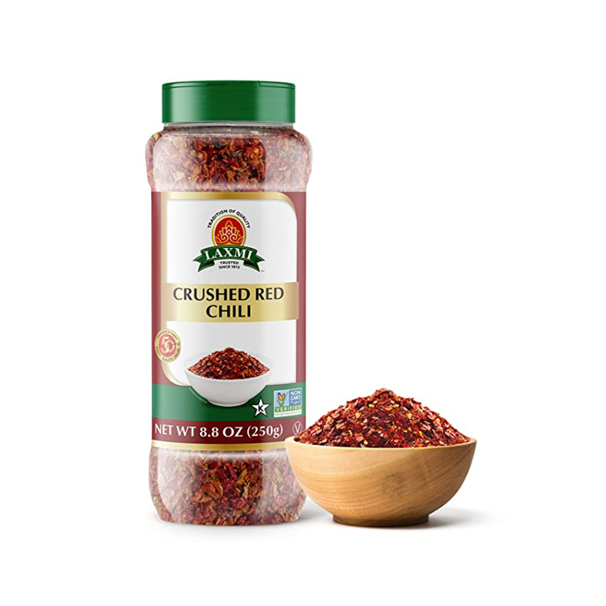 LAXMI RED CHILI CRUSHED (JAR) My Store