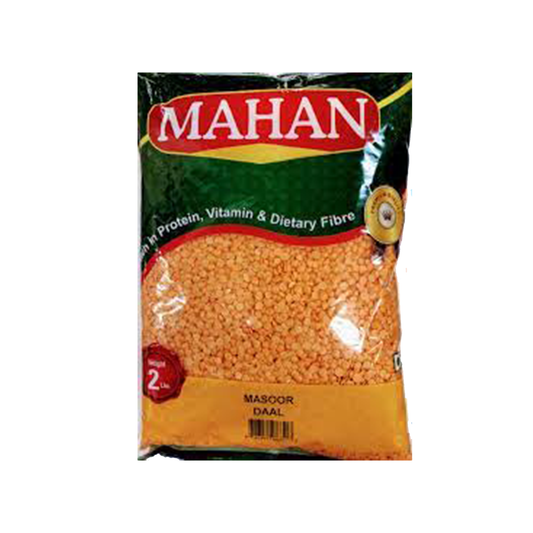 MAHAN Masoor Dal 2lbx20pcs VishalBazar