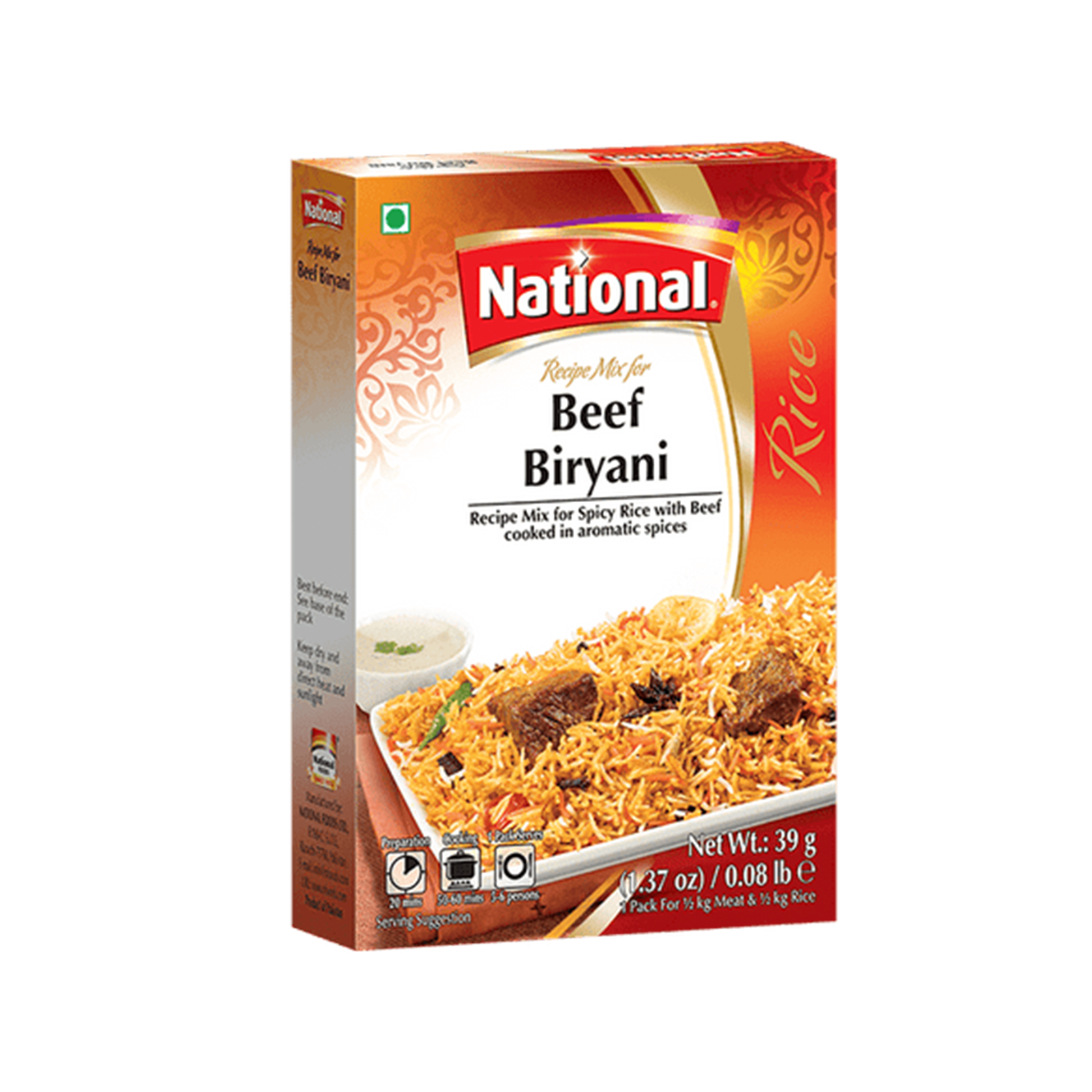 NATIONAL BEEF BIRYANI My Store