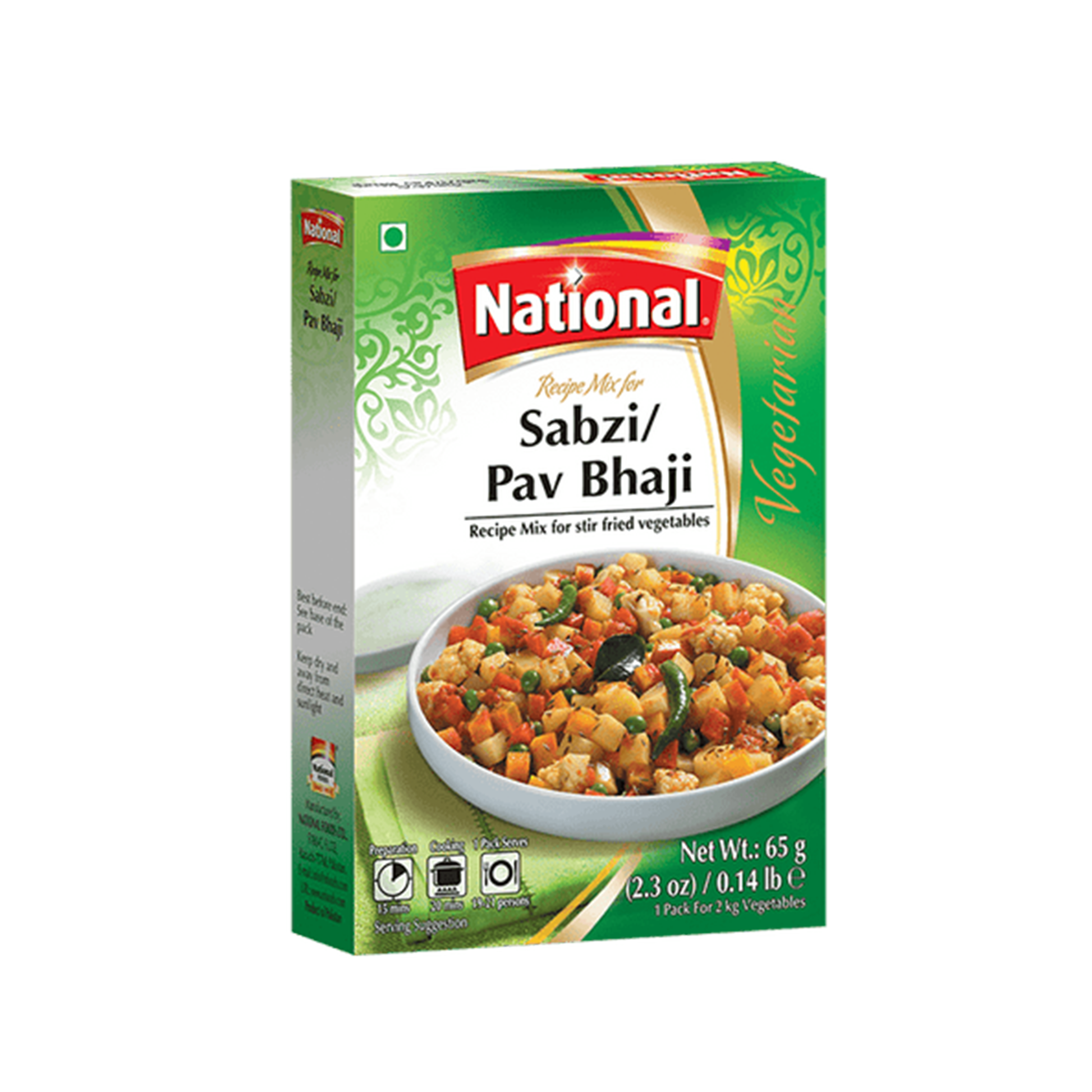 NATIONAL SABZI/PAV BHAJI My Store