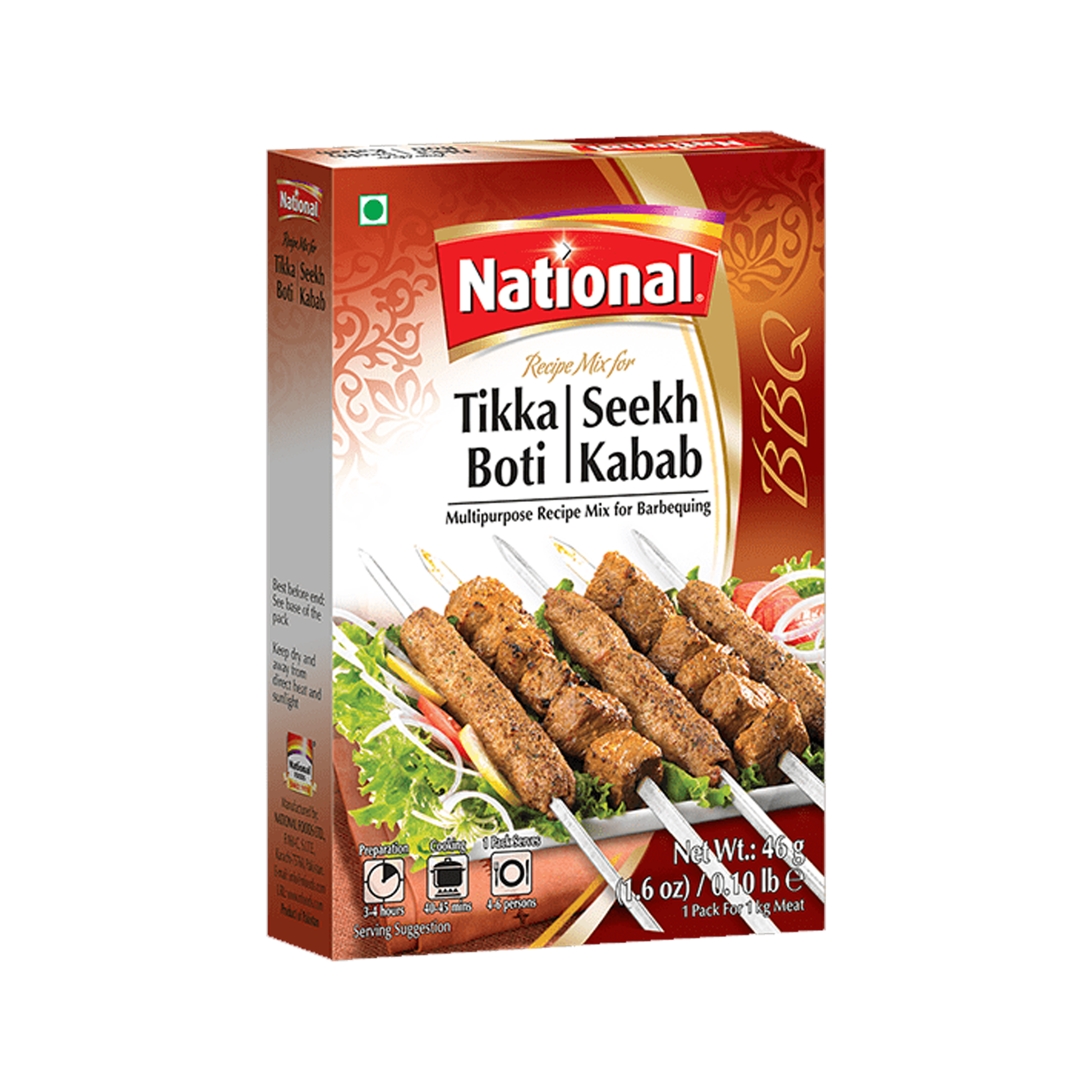 NATIONAL TIKKA BOTI SEEKH KABAB My Store