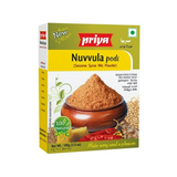 Priya Nuvvula Podi Powder - 12 x 100g VishalBazar