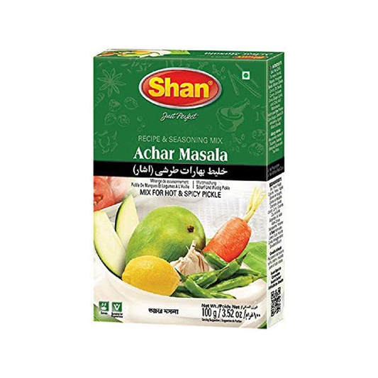 SHAN Achar Masala 100gm Bx_12 VishalBazar