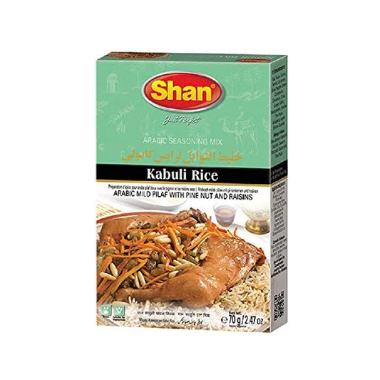 SHAN Arabic Kabuli Rice 70gm Bx_12 VishalBazar