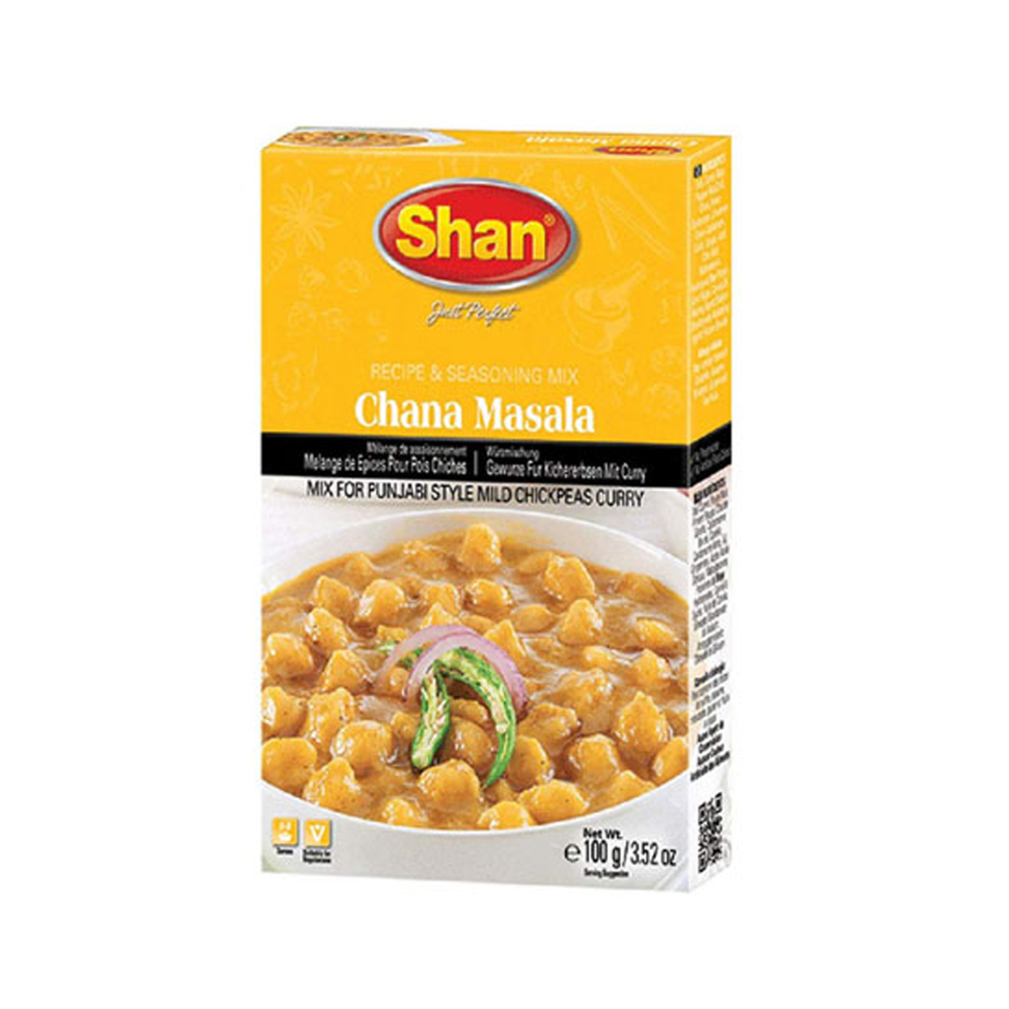 SHAN Chana Masala 100gm Bx_12 VishalBazar