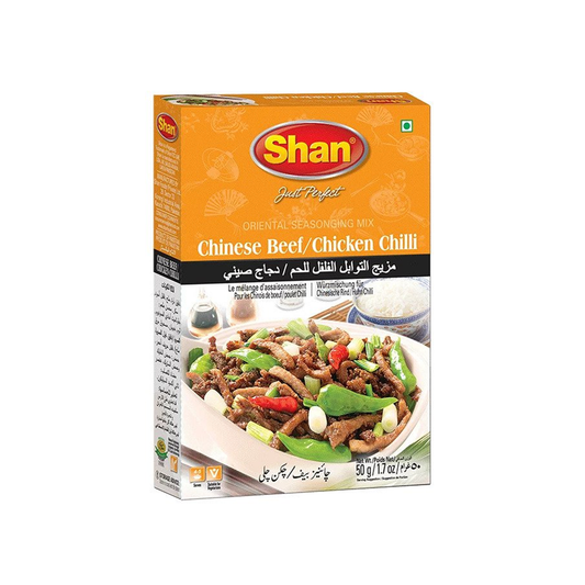 SHAN Chinese Beef Chicken Chili 50gm Bx_12 VishalBazar