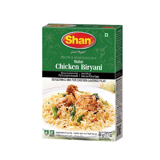 SHAN Malay Chicken Biryani 60gm Bx_12 VishalBazar