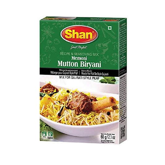 SHAN Memoni Mutton Biryani 60gm Bx_12 VishalBazar