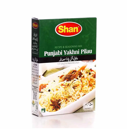 SHAN Punjabi Yakhni Pilau 50gm Bx_12 VishalBazar