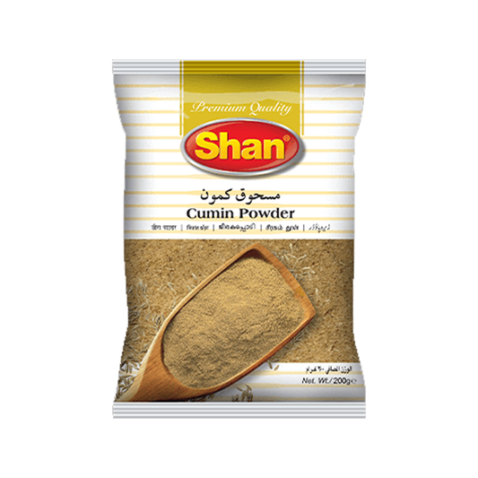 SHAN (Pouch) Cumin Powder 200gm Bx_12 VishalBazar