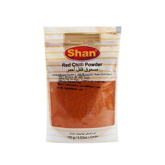 SHAN (Pouch) Red Chilli 100gm Bx_12 VishalBazar