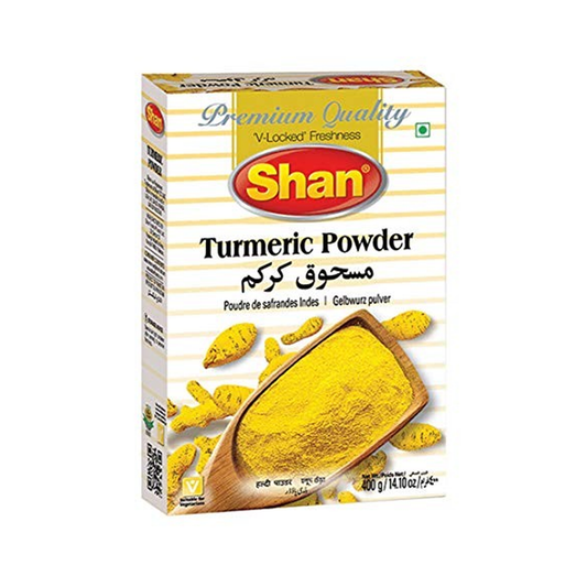 SHAN (St/up) Turmeric Powder 400gm Bx_18 VishalBazar