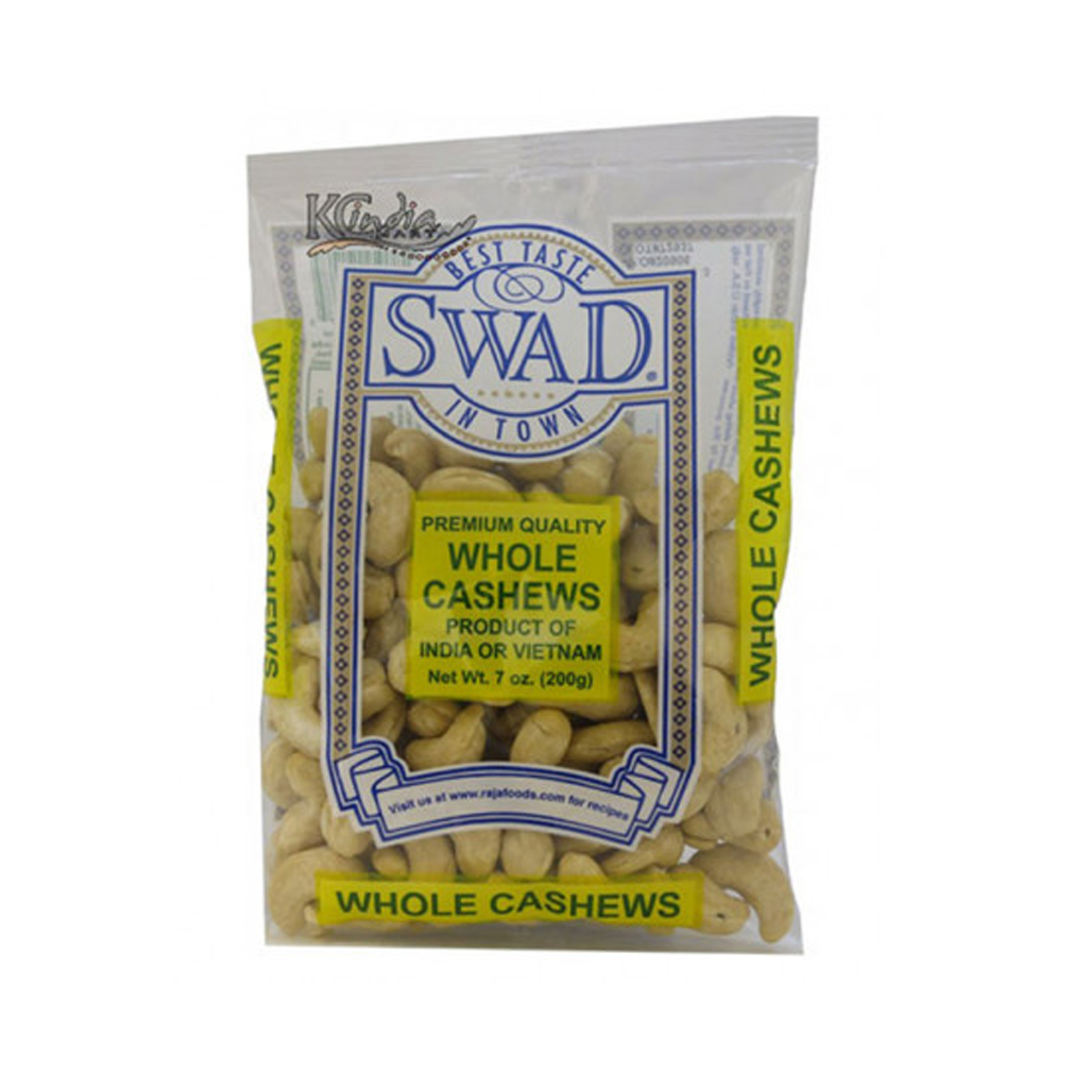 Swad Cashew Whole (20 X 7 OZ) VishalBazar