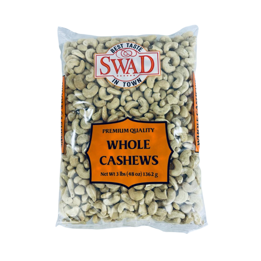 Swad Cashew Whole (8 x 3 LB) VishalBazar