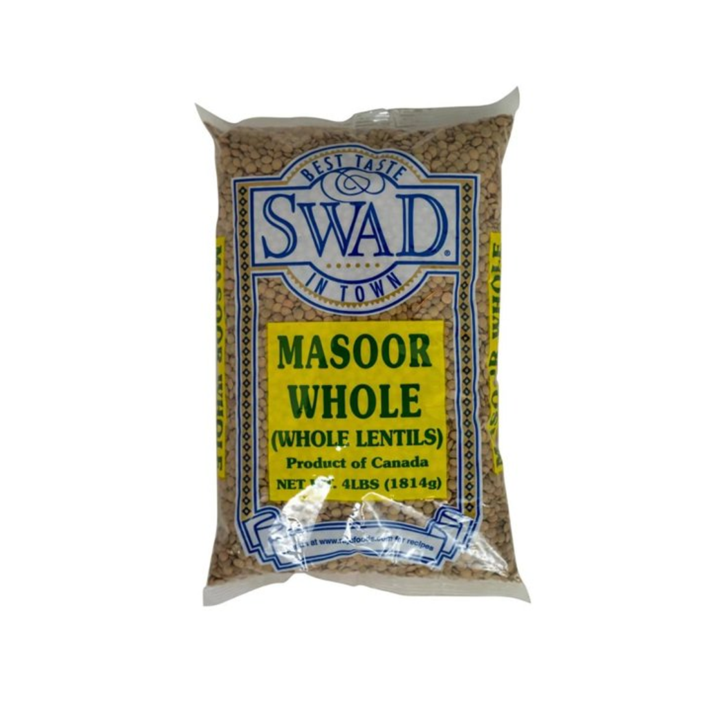 Swad Masoor Whole Local (10 x 4LB) VishalBazar