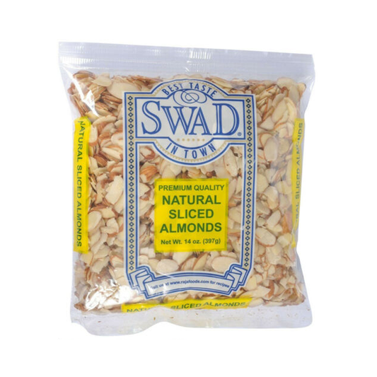 Swad Natural Sliced Almond (20x14oz) VishalBazar