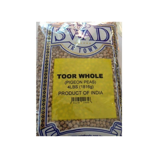 Swad Toor Whole (10 x 4 LB) VishalBazar