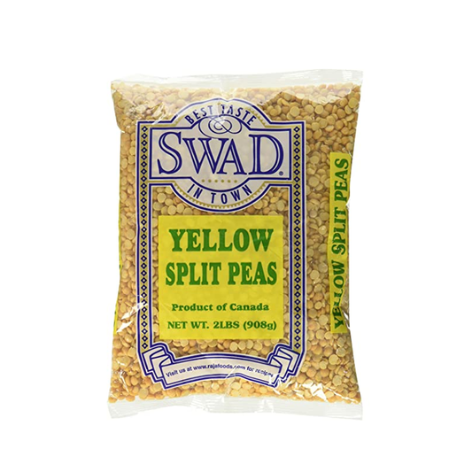 Swad Yellow Split Peas (20 x 2 LB) VishalBazar